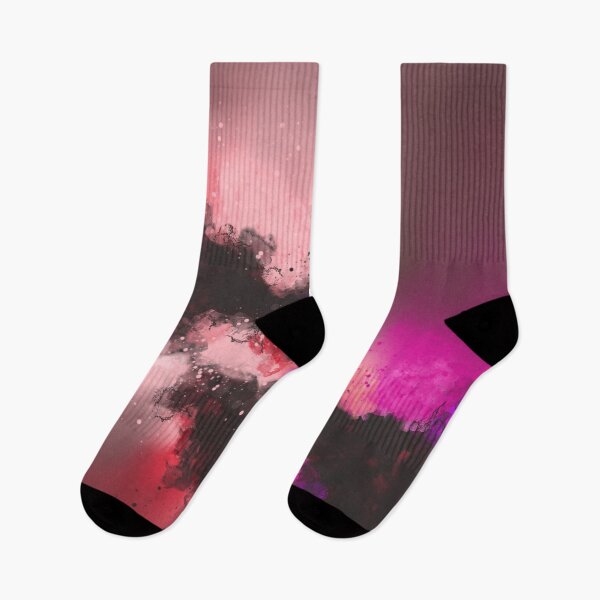 Item preview, Serenity - Pink Red Purple Black Abstract designed and sold by Joey Santiago.