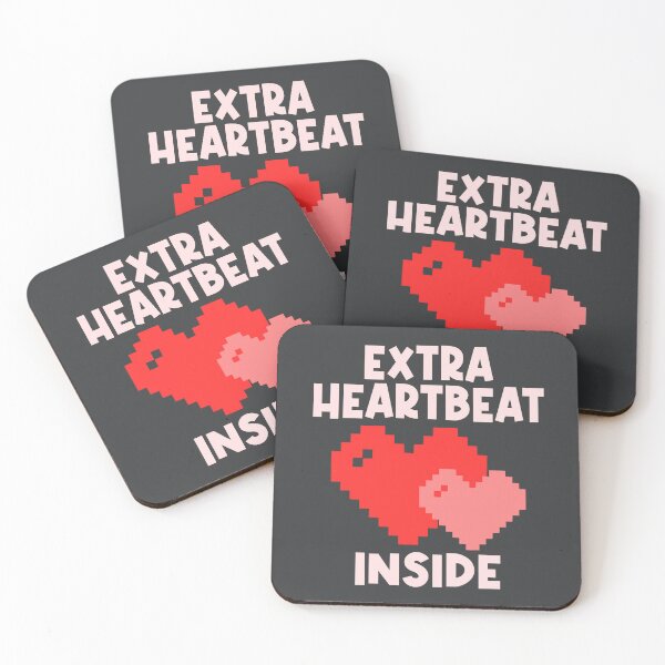 Item preview, Extra heartbeat inside designed and sold by Colorfulman.