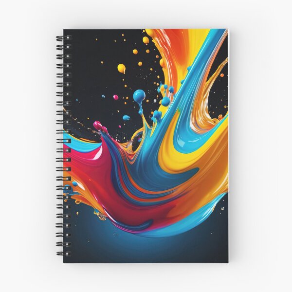 Item preview, Colorful vibrant dynamic fluid pour and splash designed and sold by stevanovicigor.