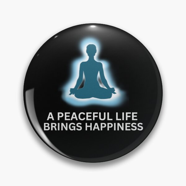 Item preview, A PEACEFUL LIFE BRINGS HAPPINESS designed and sold by StarUL.