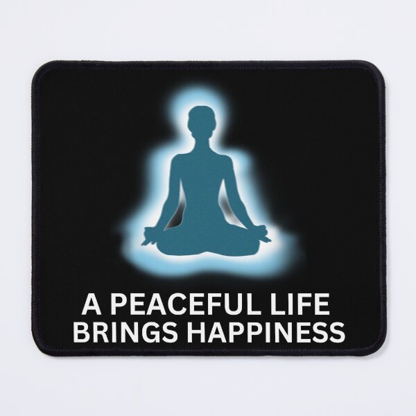 Item preview, A PEACEFUL LIFE BRINGS HAPPINESS designed and sold by StarUL.