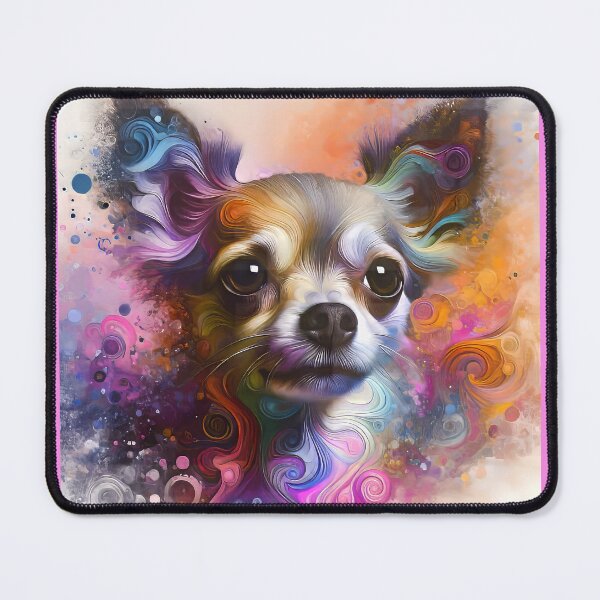 Item preview, Chihuahua Dog Artistic Profile Rendering designed and sold by CattyCornerPOD.