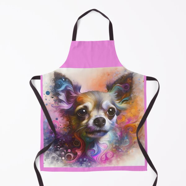 Item preview, Chihuahua Dog Artistic Profile Rendering designed and sold by CattyCornerPOD.