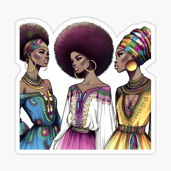 Item preview, Afro-Style Women African Harmony designed and sold by Indoni.
