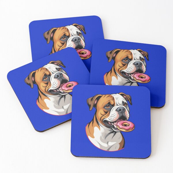 Item preview, Farewell Donut | American Bulldog designed and sold by OurGirlGertie.
