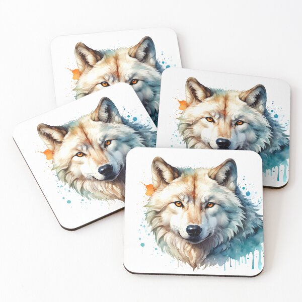 Item preview, Polar wolf isolated on white background designed and sold by stevanovicigor.