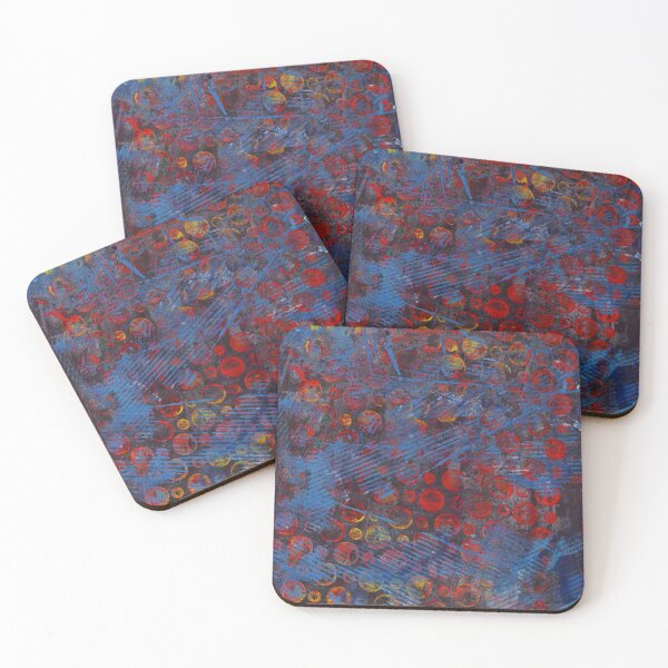 Item preview, Blue Fire Abstract designed and sold by Stefanie Harrington.
