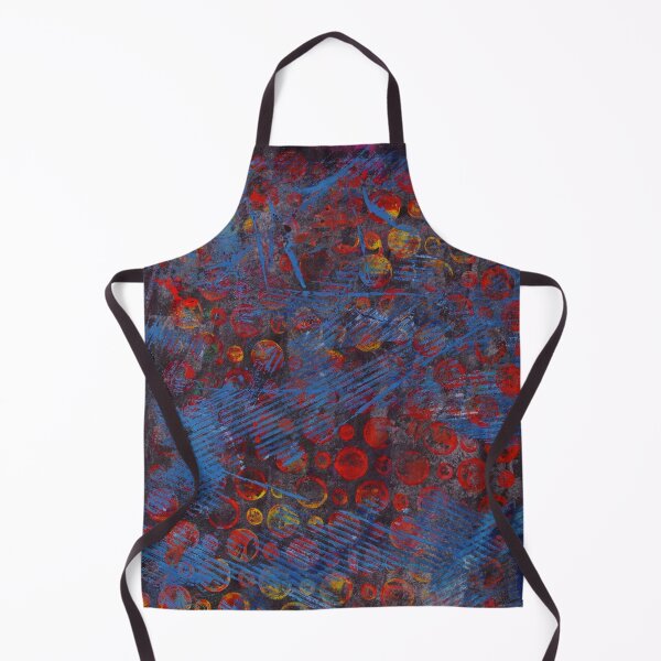 Item preview, Blue Fire Abstract designed and sold by Stefanie Harrington.