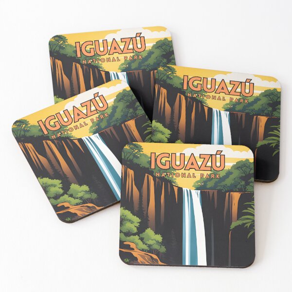 Item preview, Iguazu National Park Argentina Travel Poster designed and sold by ZionPosteria.