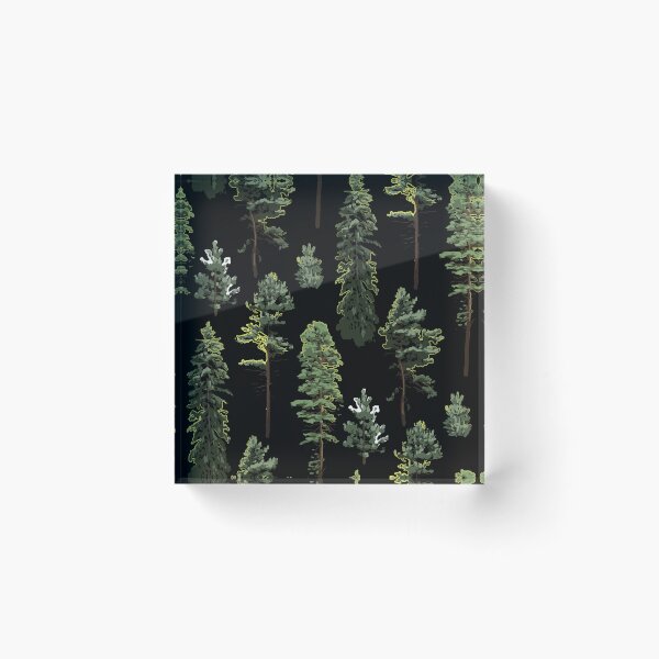 Item preview, Сoniferous trees designed and sold by Ekaterina Glazkova.