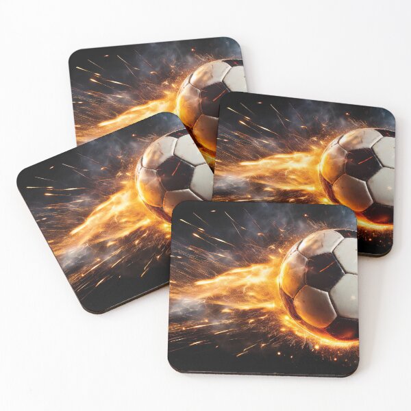Item preview, Soccer ball with fire effect and sparks designed and sold by stevanovicigor.