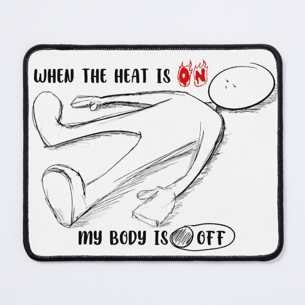 Item preview, When The Heat Is On - Summer Season - Heatwave designed and sold by ArtByHedwyn.