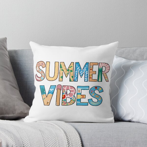 Item preview, Summer vibes design chill out white designed and sold by Newhyperion.