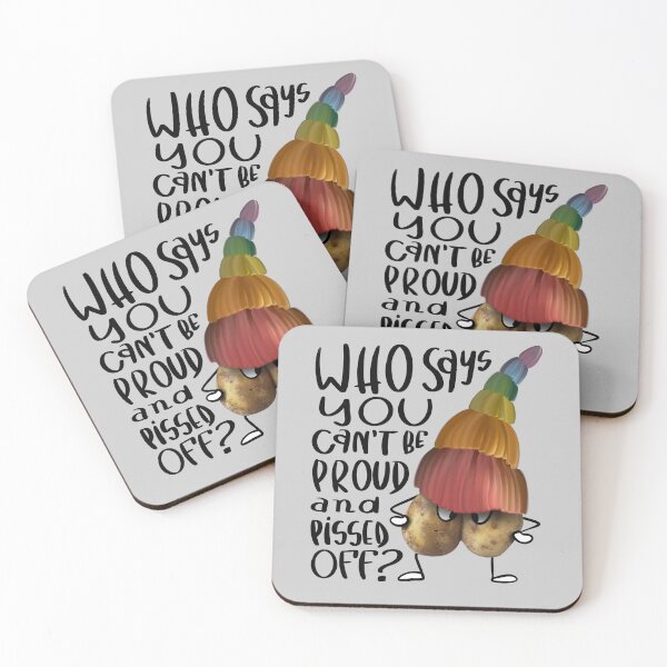 Item preview, Lgbtq rainbow friends roast potatoes buddy elf  designed and sold by RysowankaZS.