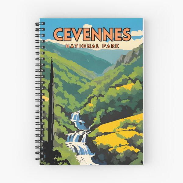 Item preview, Cevennes National Park Vintage Travel designed and sold by ZionPosteria.