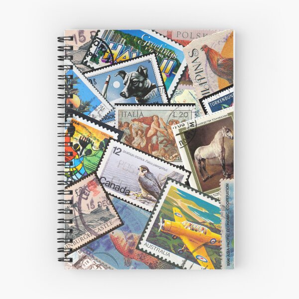 Item preview, Stamps From Around the World designed and sold by WhiteSoftPetals.