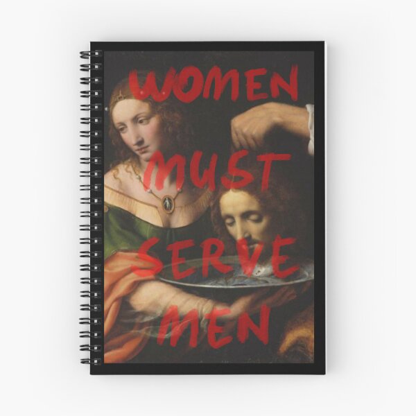 Item preview, Women Must Serve Men designed and sold by Buntrockstore.
