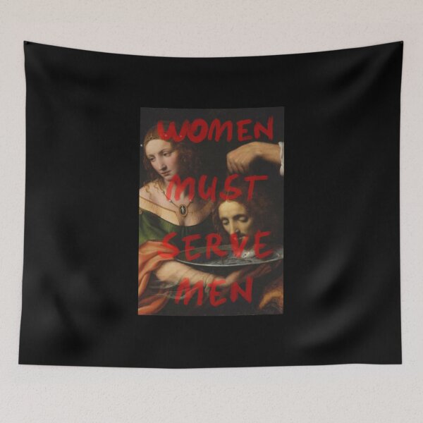 Item preview, Women Must Serve Men designed and sold by Buntrockstore.