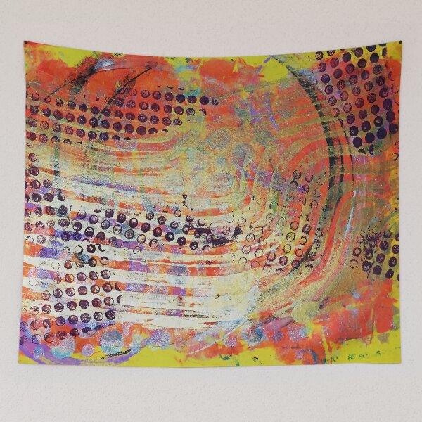 Item preview, Coral Wave  Abstract designed and sold by Stefanie Harrington.