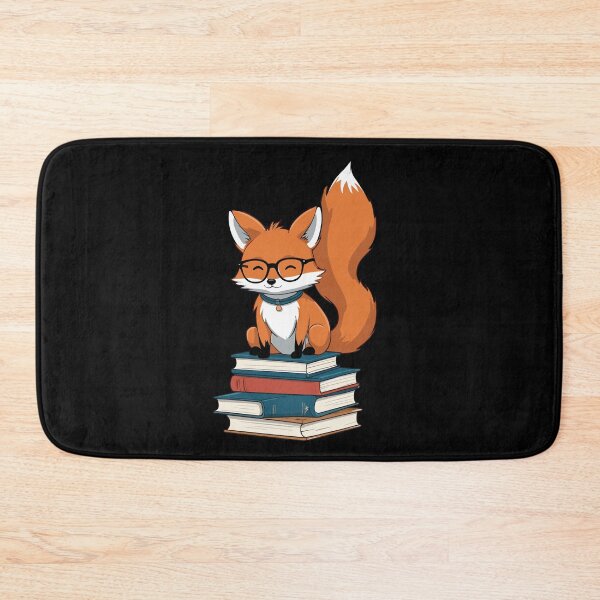 Item preview, Cute Book Lover Fox Reading Glasses Funny Design designed and sold by LuminOrb.