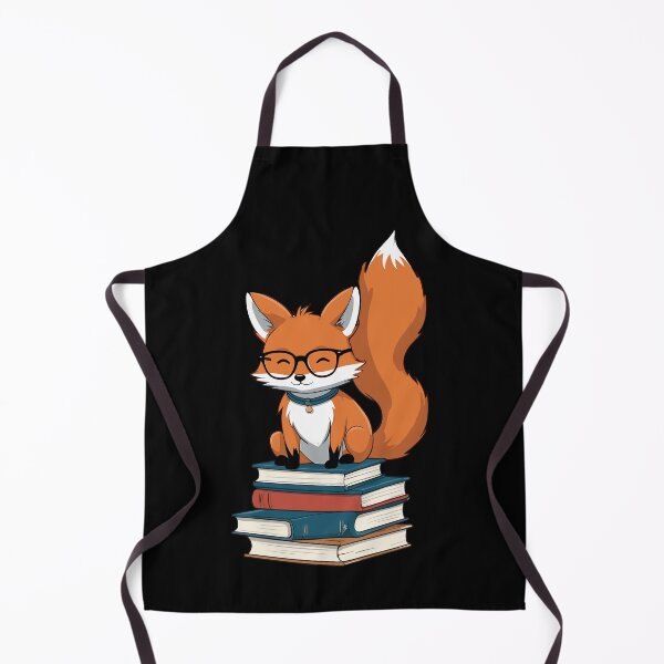 Item preview, Cute Book Lover Fox Reading Glasses Funny Design designed and sold by LuminOrb.