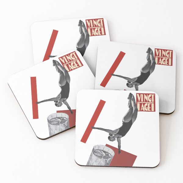 Item preview, Woman jumping into glass of water designed and sold by Javier Arizabalo Garcia.