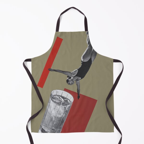 Item preview, Woman jumping into glass of water designed and sold by Javier Arizabalo Garcia.