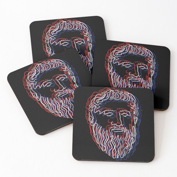 Item preview, Timeless Philosopher: Plato (Black Background) designed and sold by estoicore.