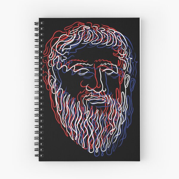 Item preview, Timeless Philosopher: Plato (Black Background) designed and sold by estoicore.