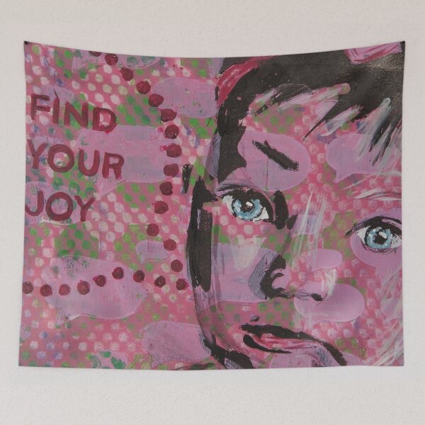 Item preview, Find Your Joy Abstract designed and sold by Stefanie Harrington.
