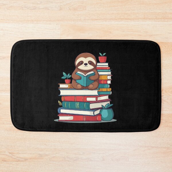 Item preview, Funny Book Lover Sloth Cute Reading Design designed and sold by LuminOrb.