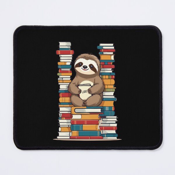 Item preview, Lustiges Buchliebhaber Faultier Mit Buch designed and sold by LuminOrb.