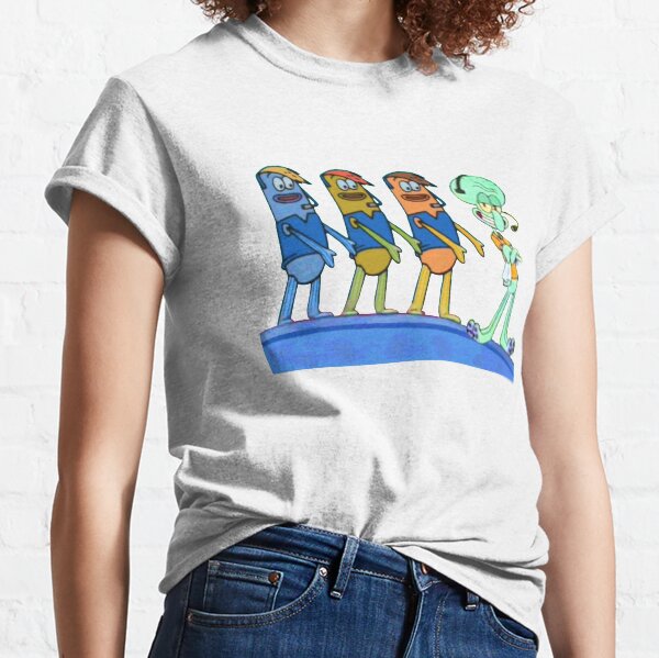 Spongebob Boys Who Cry Squidward Classic T-Shirt