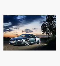 AUDI R8 Photographic Print