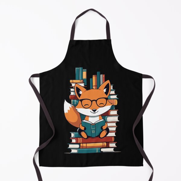 Item preview, Cute Book Lover Fox Funny Reading Design designed and sold by LuminOrb.