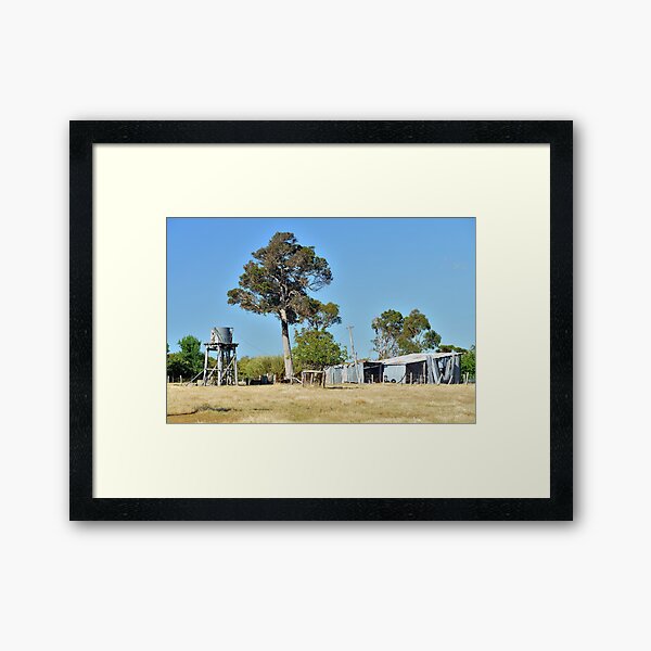 Outbuildings Framed Art Print