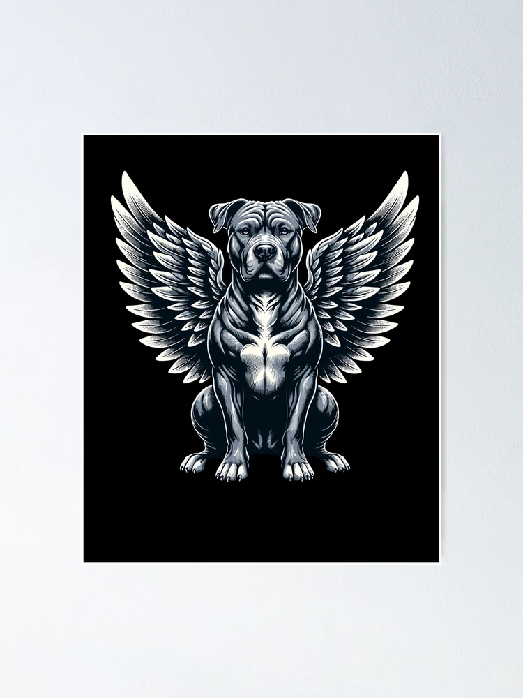 絵画 PITBULL  27x51cm 絵画 PITBULL 27x51cm PITBULL 27x51cm 美術品・アンティーク