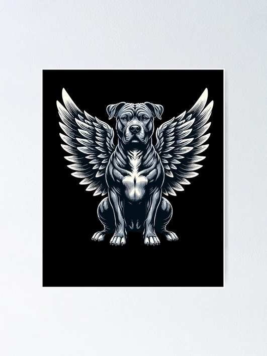 絵画 PITBULL  27x51cm PITBULL-P-01-TEXT.jpg?v=1666138503