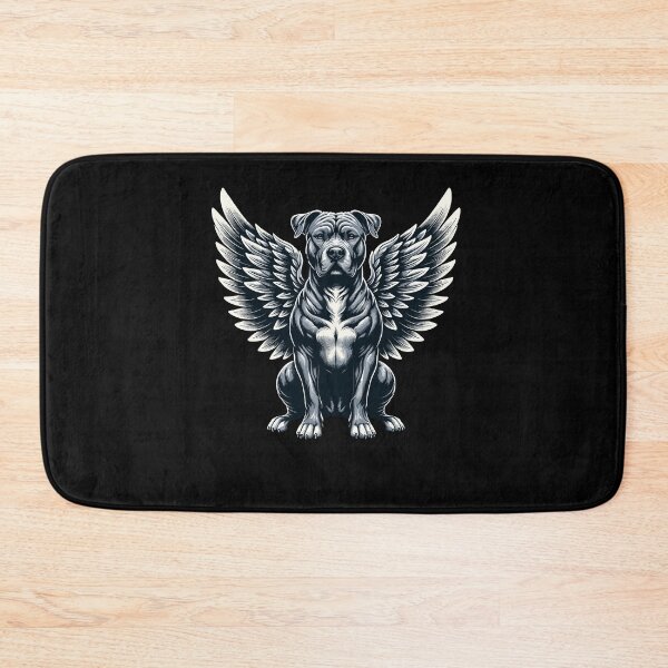 Item preview, Pitbull Angel Dog With Wings Animal Pet Memorial designed and sold by Dressed For  Duty.