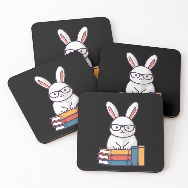 Item preview, Reading Bunny Enthusiastic Book Lover designed and sold by LuminOrb.