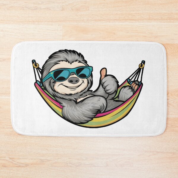 Item preview, sloth wearing stylish sunglasses designed and sold by Firas Aljazzar.