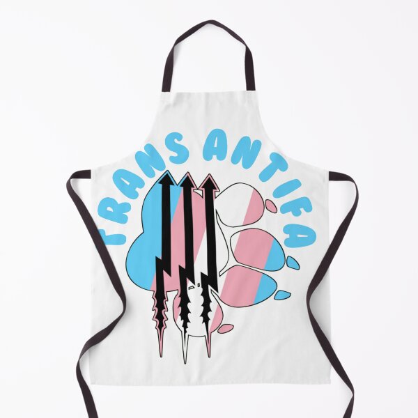 Item preview, LGBT TRANS Flag Antifa Classic T-Shirt designed and sold by tigerX9.