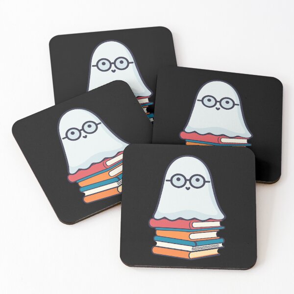 Item preview, Little Book Ghost Reading Halloween Fun designed and sold by LuminOrb.