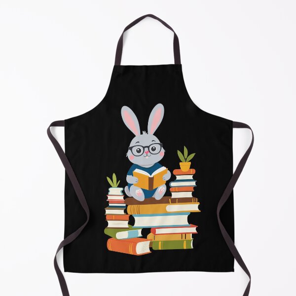 Item preview, Reading Bunny Avid Book Lover designed and sold by LuminOrb.