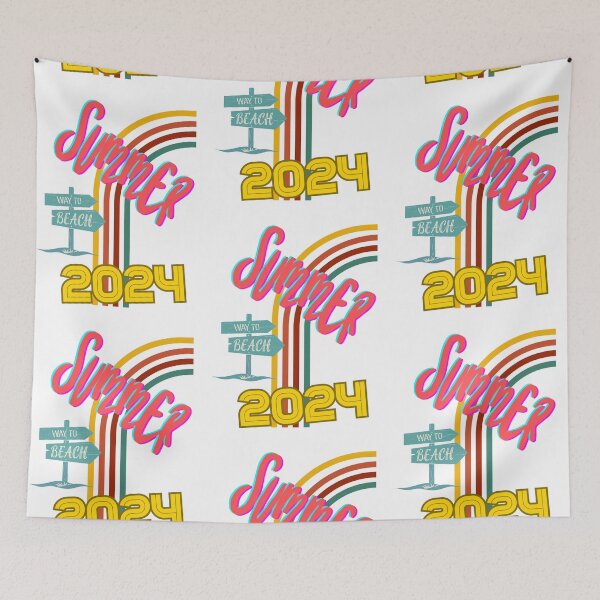 Item preview, Summer 2024 with the writting designed and sold by Lucky Day Shop 777.
