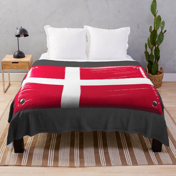 Item preview, Denmark Flag Dannebrog Metal Sign Optics designed and sold by lathspell.