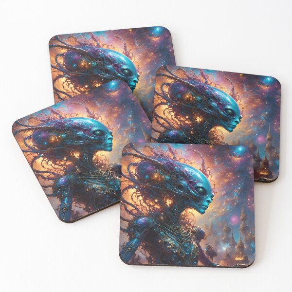 Item preview, mystical alien designed and sold by FlashBerlinArts.