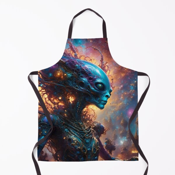 Item preview, mystical alien designed and sold by FlashBerlinArts.
