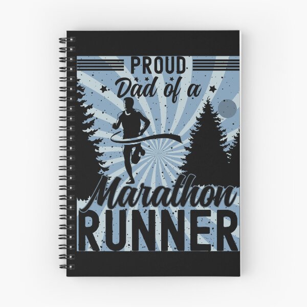 Item preview, Proud Dad of a Marathon Runner | Male Marathon Runner - Black designed and sold by PearlMoonGrapes.
