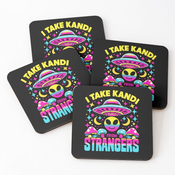 Item preview, I Take Kandi from Strangers EDM Techno Rave Party Festival designed and sold by Dressed For  Duty.